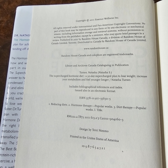 Super Charged Hormone Diet Book by Natasha Turner, Hardcover - Picture 6 of 11
